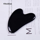 Gua Sha Heart Shaped Crystal Quartz