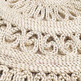 Omelia Round Straw Rug