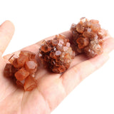 Orange Aragonite Crystal Cluster