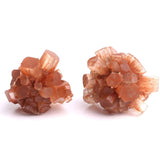 Orange Aragonite Crystal Cluster