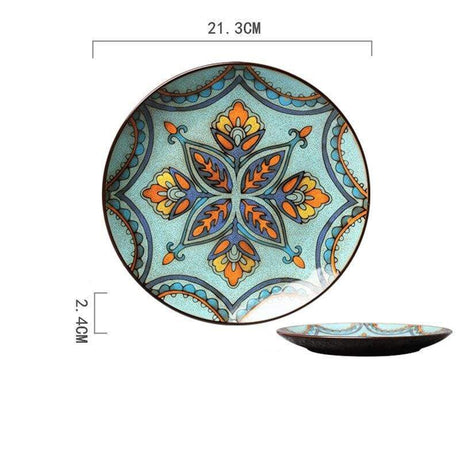 Hand Painted Ceramic Dish Collection