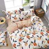 PEACH BEDDING SET 4PCS