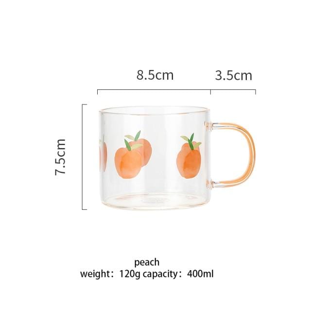 Fruity Glass Cups