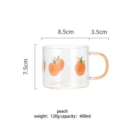 Fruity Glass Cups