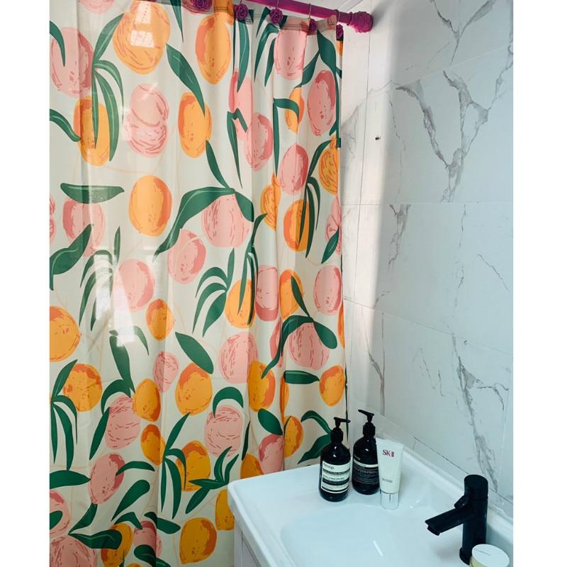 Peaches Shower Curtain