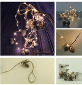 Pine Cones LED Light Decor