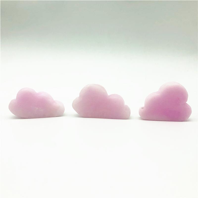 Pink Aragonite Cloud Shaped Stone
