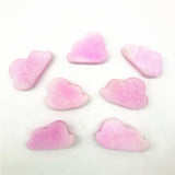 Pink Aragonite Cloud Shaped Stone