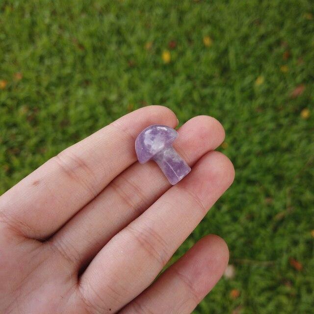 Natural Stone Mini Mushrooms