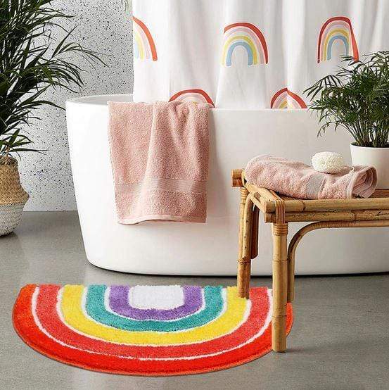 Rainbow Bath Mat