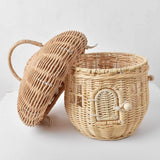 Rattan Mushroom Basket