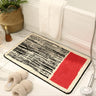 Ultra Soft Striped Bath Mat