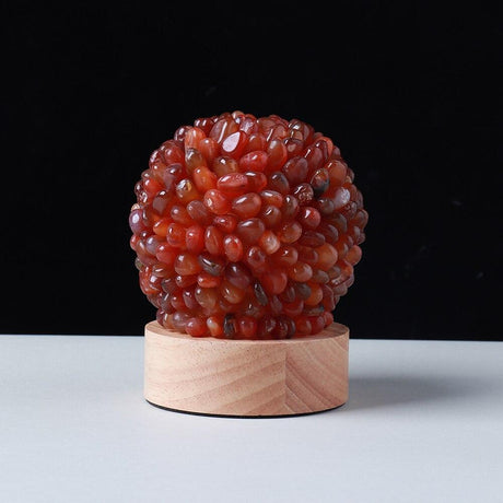 Rock Quartz Crystal Lamp