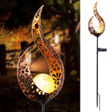 Romantic Solar Crackle Garden Light