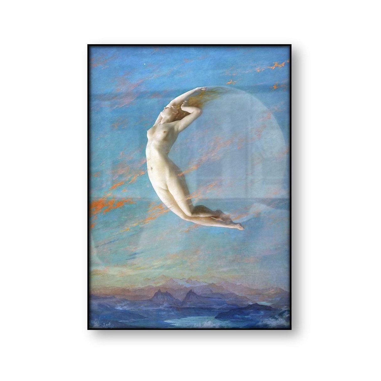 Moon Goddess Art Canvas