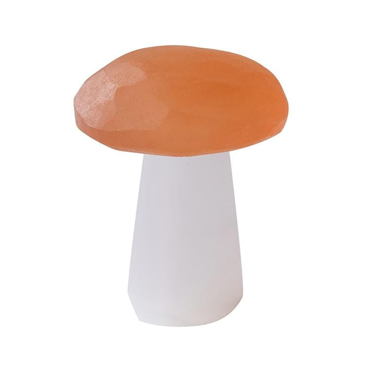 Selenite Mushroom Carving