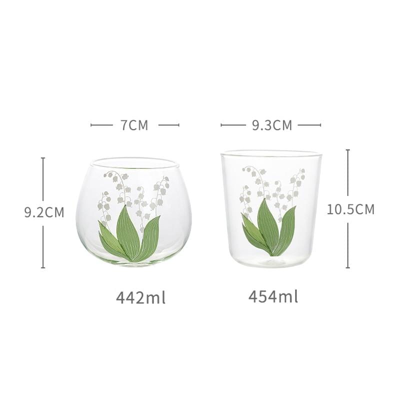 Floral Drinkware