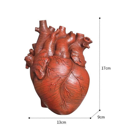 Anatomical Heart Vase