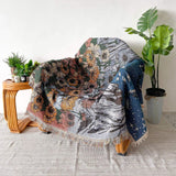 Dream Garden Throw Blanket