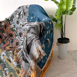 Dream Garden Throw Blanket