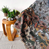 Dream Garden Throw Blanket