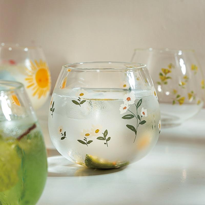 Spring is in the Air Glass Cups