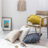 Square Cotton Pillow Cover (11 colors)