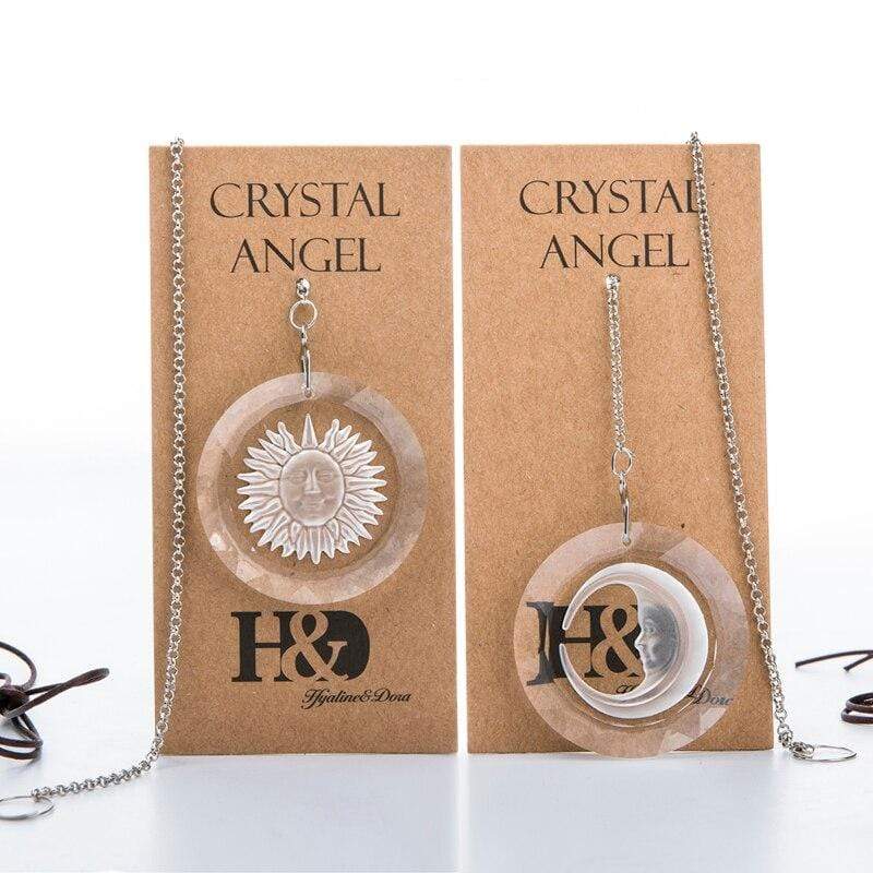 Sun and Moon Crystal Suncatcher