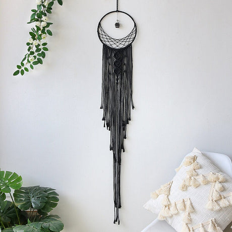 Sun And Moon Black Dream Catcher