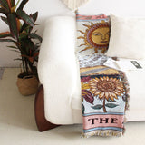 Tarot Card Throw Blanket