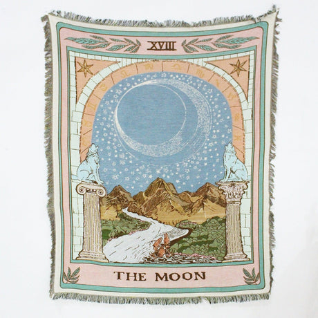 Tarot Card Throw Blanket