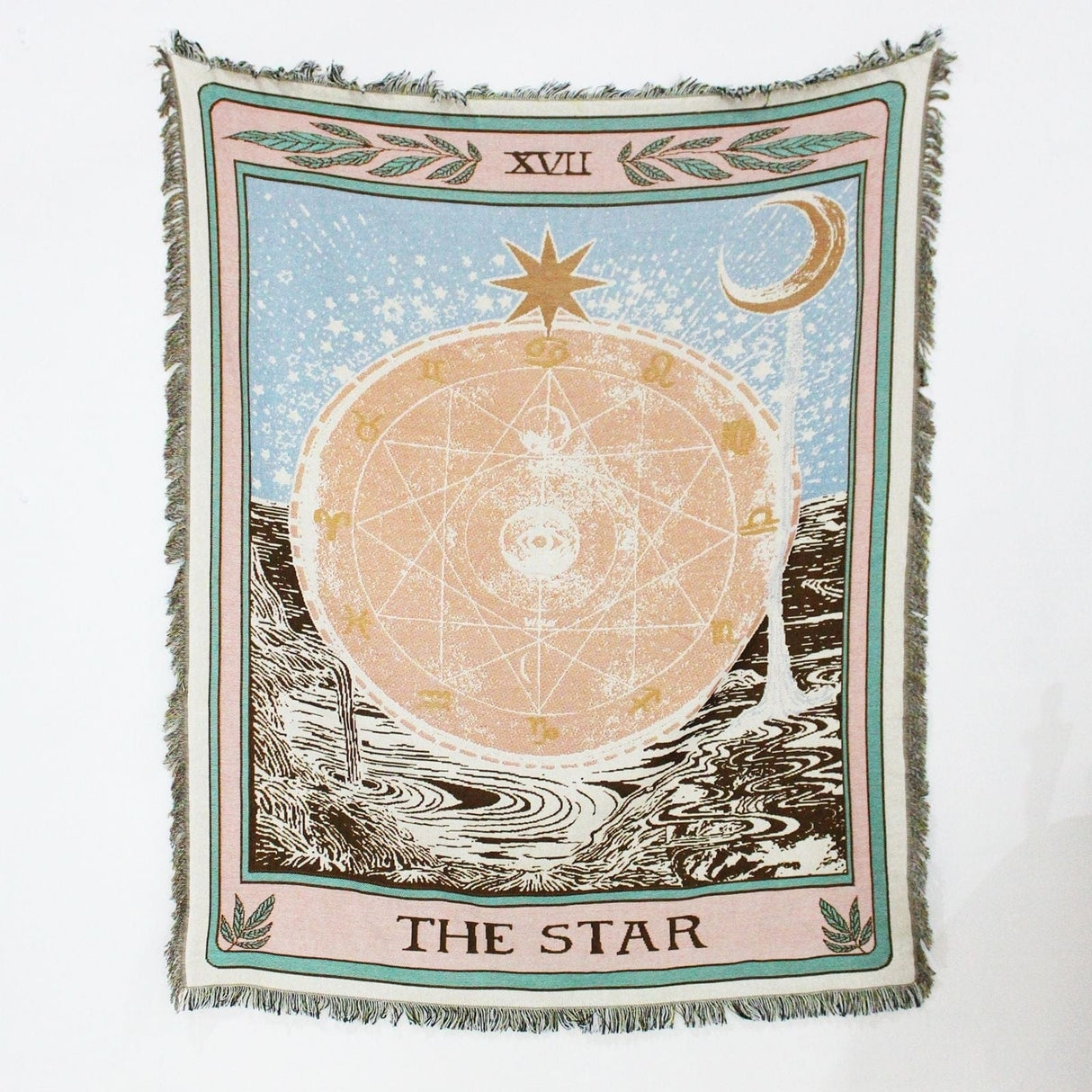 Tarot Card Throw Blanket