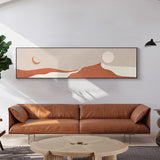 The Sun & The Moon Canvas Wall Art