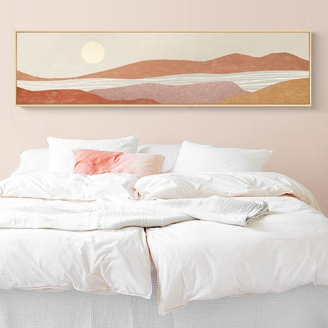 The Sun & The Moon Canvas Wall Art - Wallart