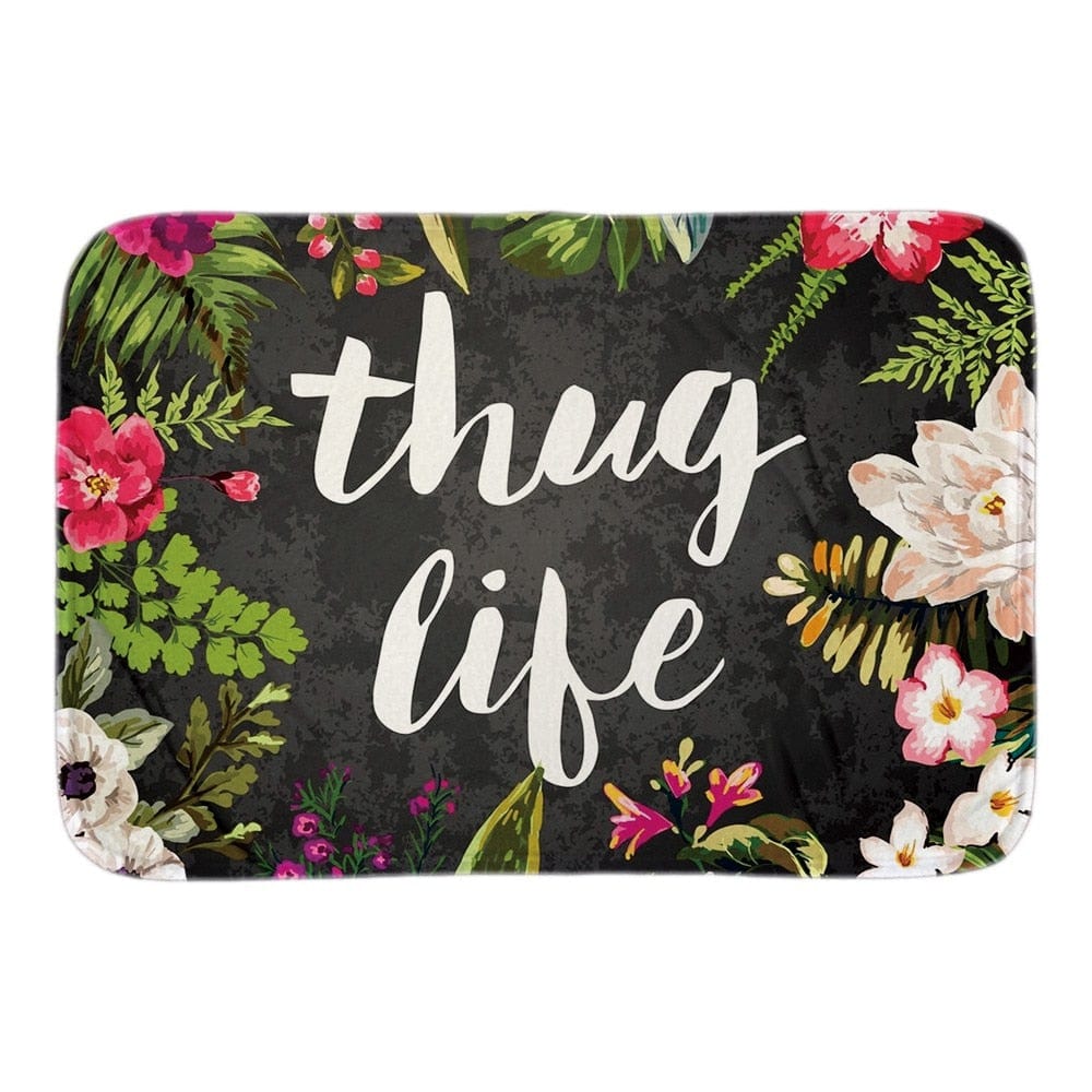Thug Life Doormat