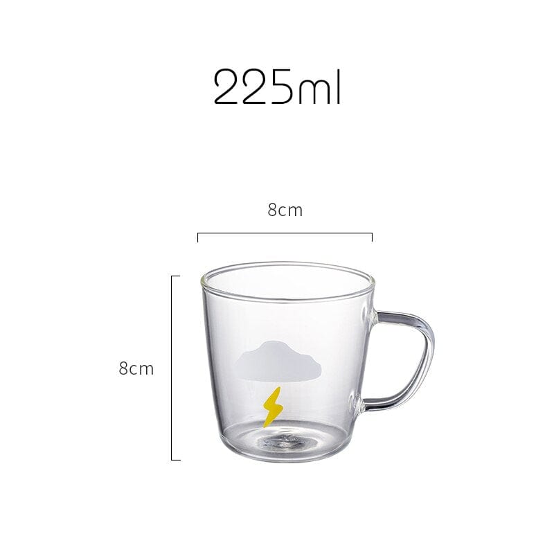 Weather Forecast Glass Mug
