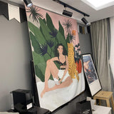 Tropical Girl Tapestry