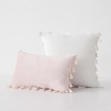 Velvet Cushion Cover with Tassels