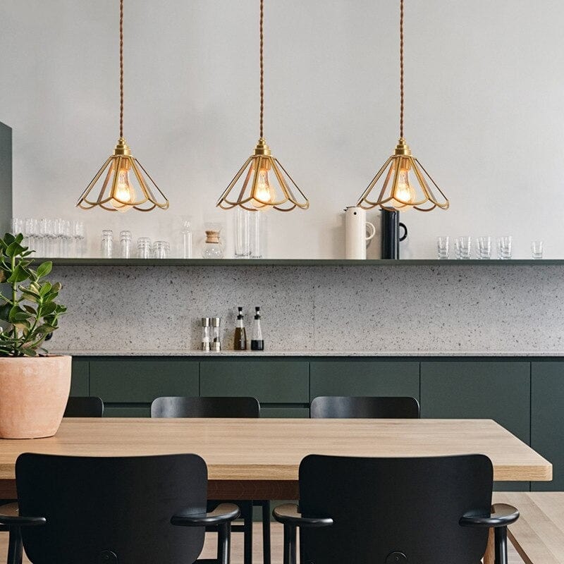 Vintage Glass Pendant Lights