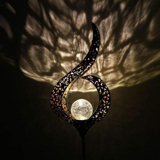 Romantic Solar Crackle Garden Light