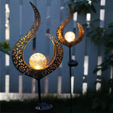 Romantic Solar Crackle Garden Light