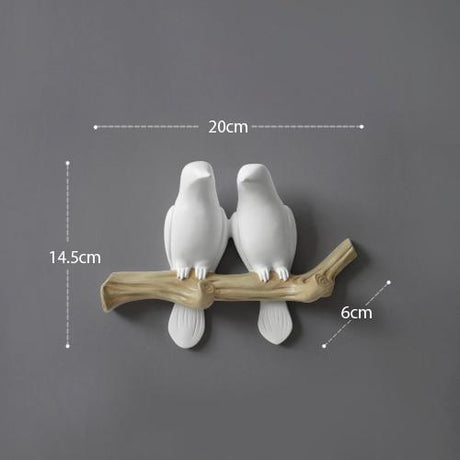 Cute Birds Wall Hanger