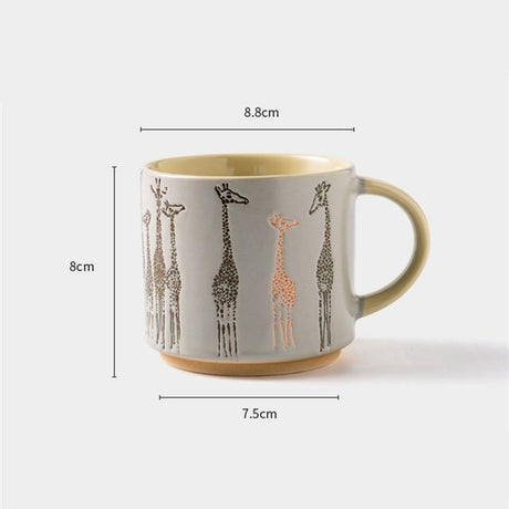Giraffe Ceramic Mug