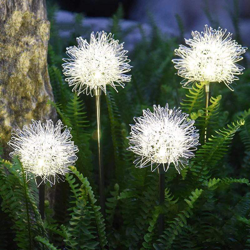 Dandelion Garden Lights, Solar-Powered