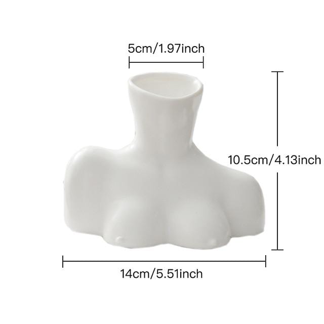 Woman Torso Flower Vase