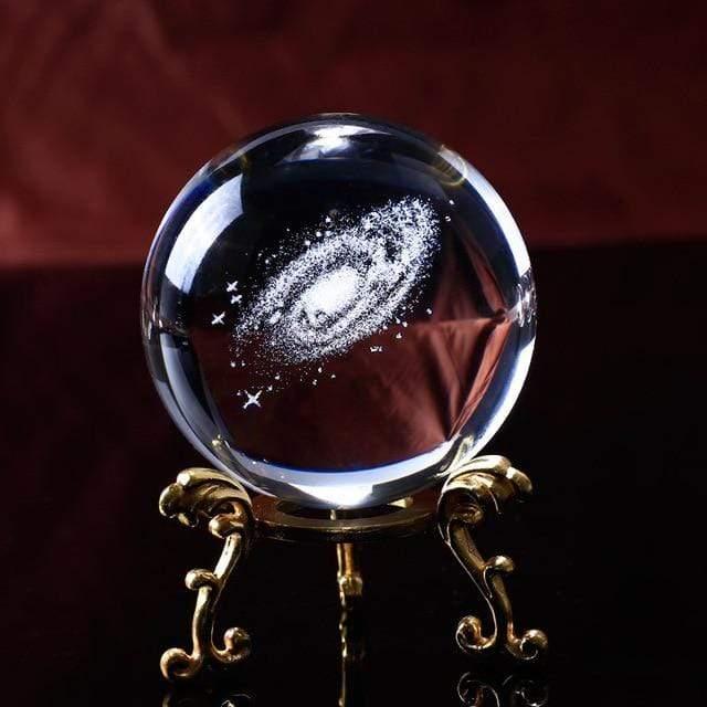 3D Galaxy Crystal Ball