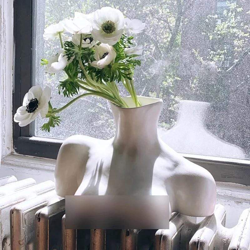 Woman Torso Flower Vase