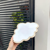 Wooden Cloud Mirror