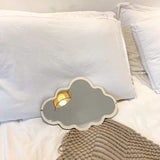 Wooden Cloud Mirror