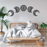 Wooden Moonphase Wall Art